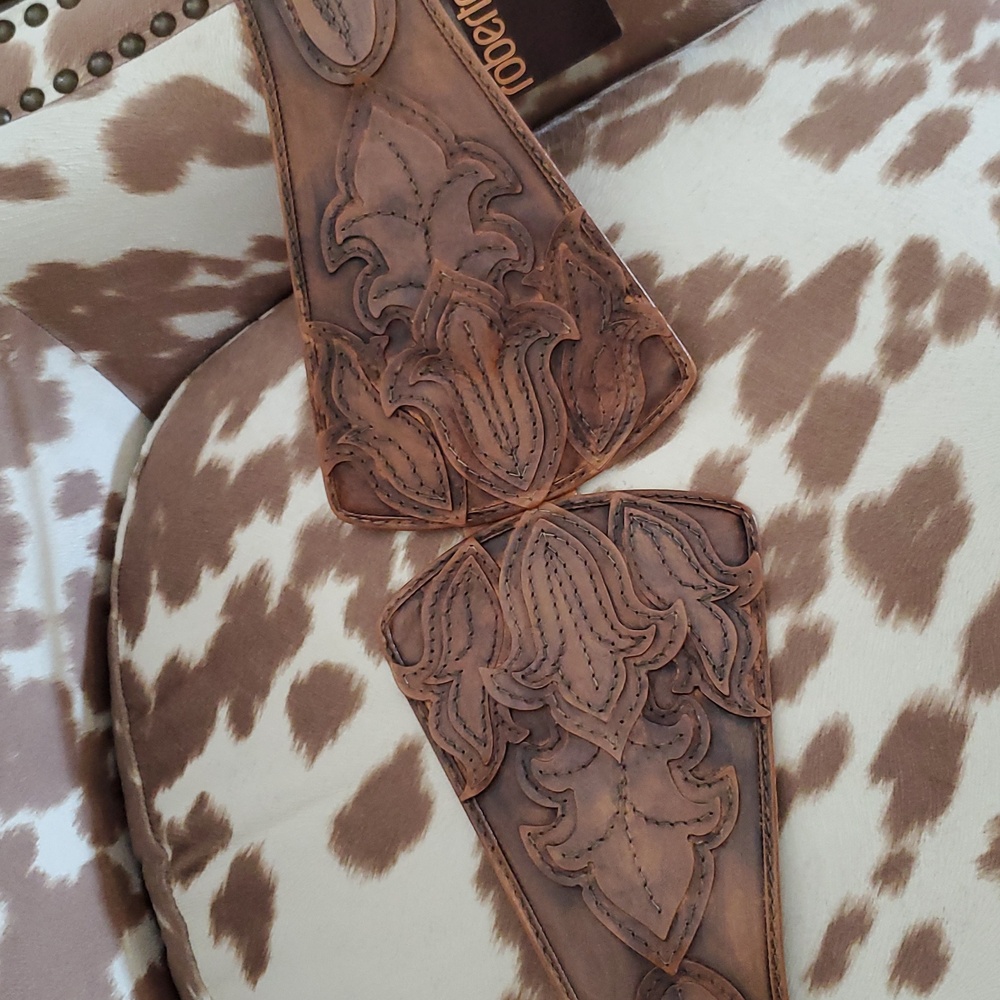 NWT Roberto Cavalli Layered Leather Western Chic Corset Belt - Picture 2 of 13